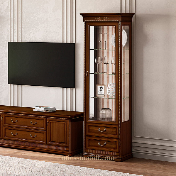 Шкаф 1-дв. для посуды правая