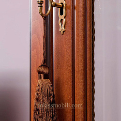 Шкаф для посуды 1-дв левый Лоренцо вишня