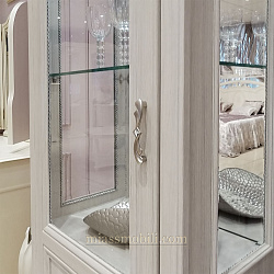 Шкаф для посуды 1-дв правый Lorenzo дуб сторсанд