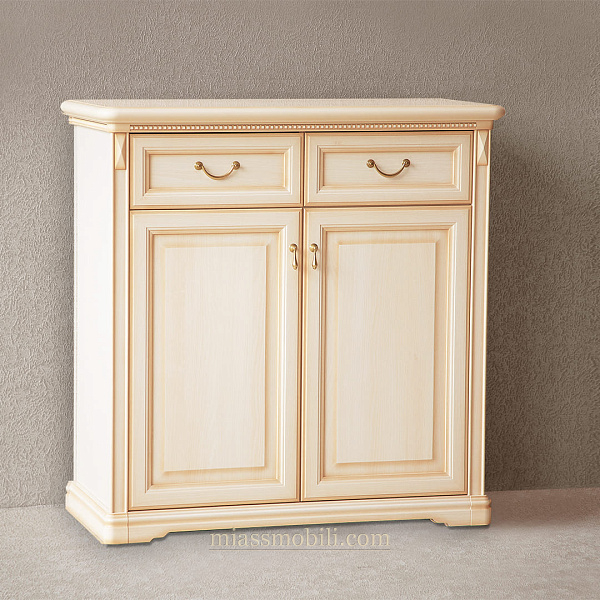 Комод двухдверный Джоконда крем