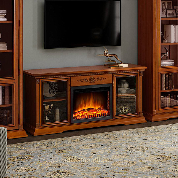 Тумба ТВ с камином